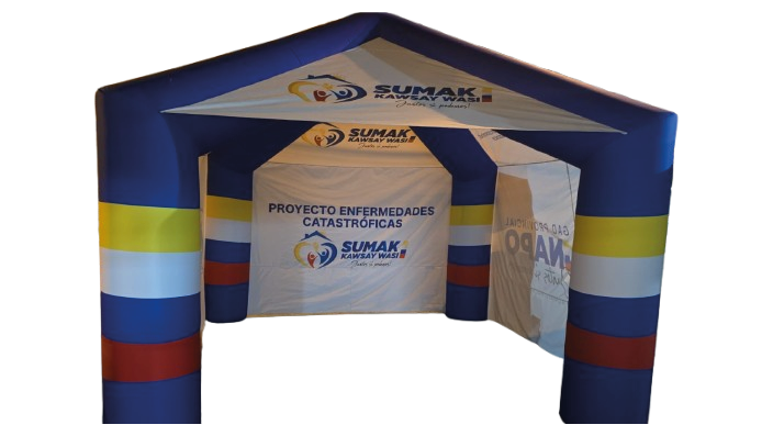 Carpas personalizadas Grupo Salvador